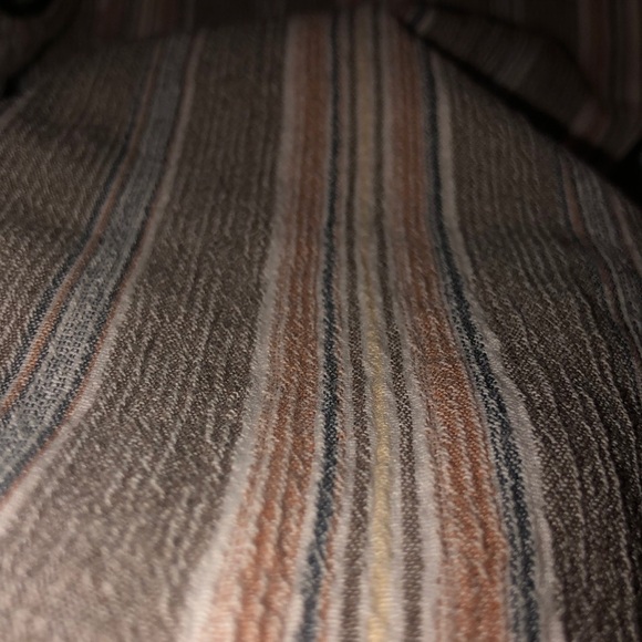 Vintage Teddi striped textured button down shirt - Picture 7 of 8